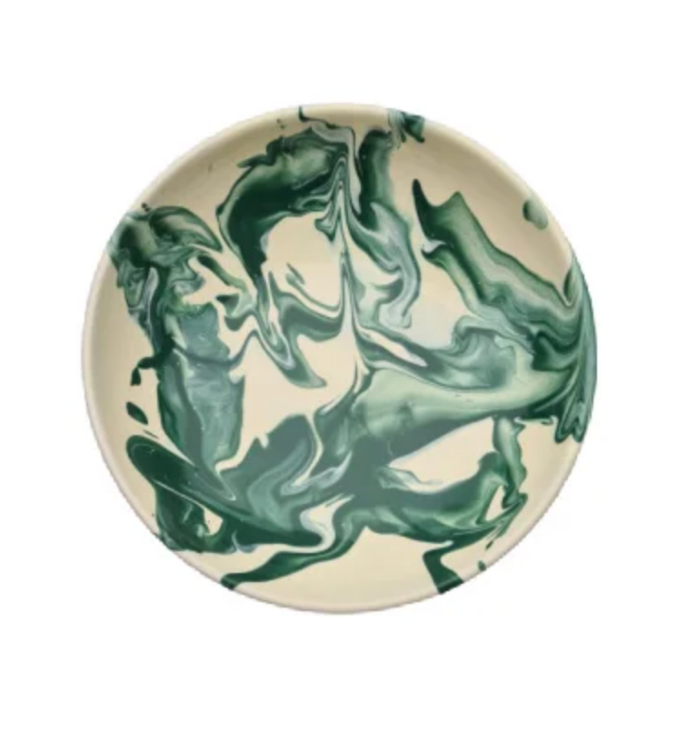 Bowl MARBLE green