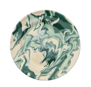 Dinner plate MARBLE green