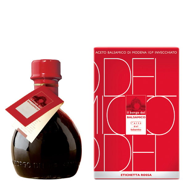 Balsamico Af Modena IGP Aldret Rød Label - 250 ml.